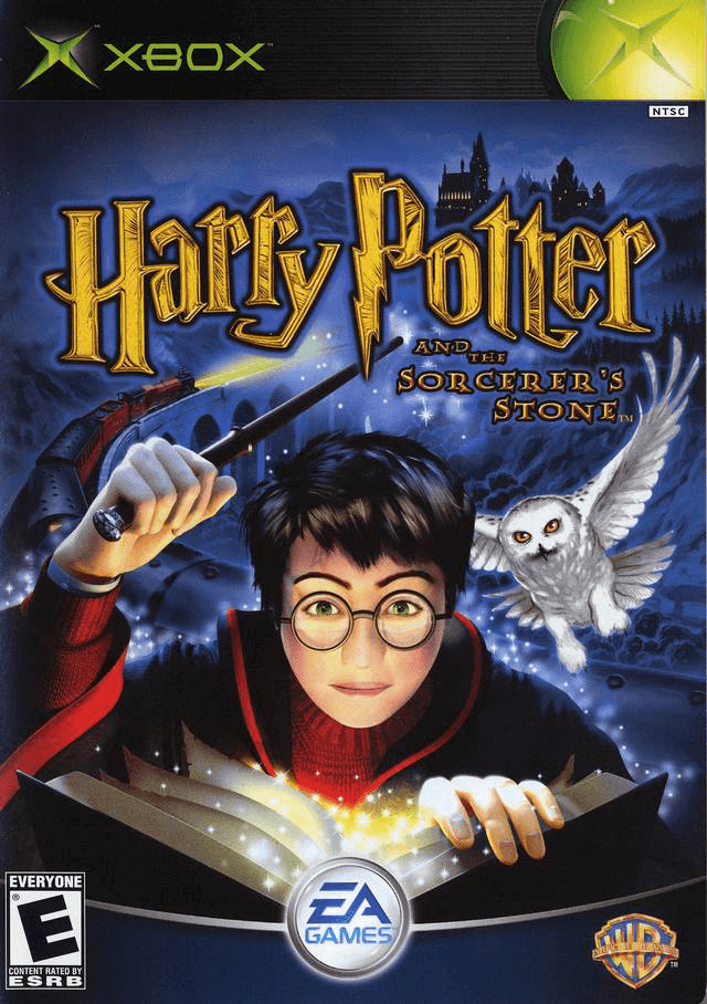 Harry Potter Sorcerers Stone box art for Xbox